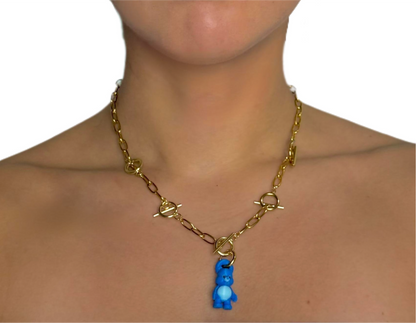 Charm Osito Cariñosito Azul