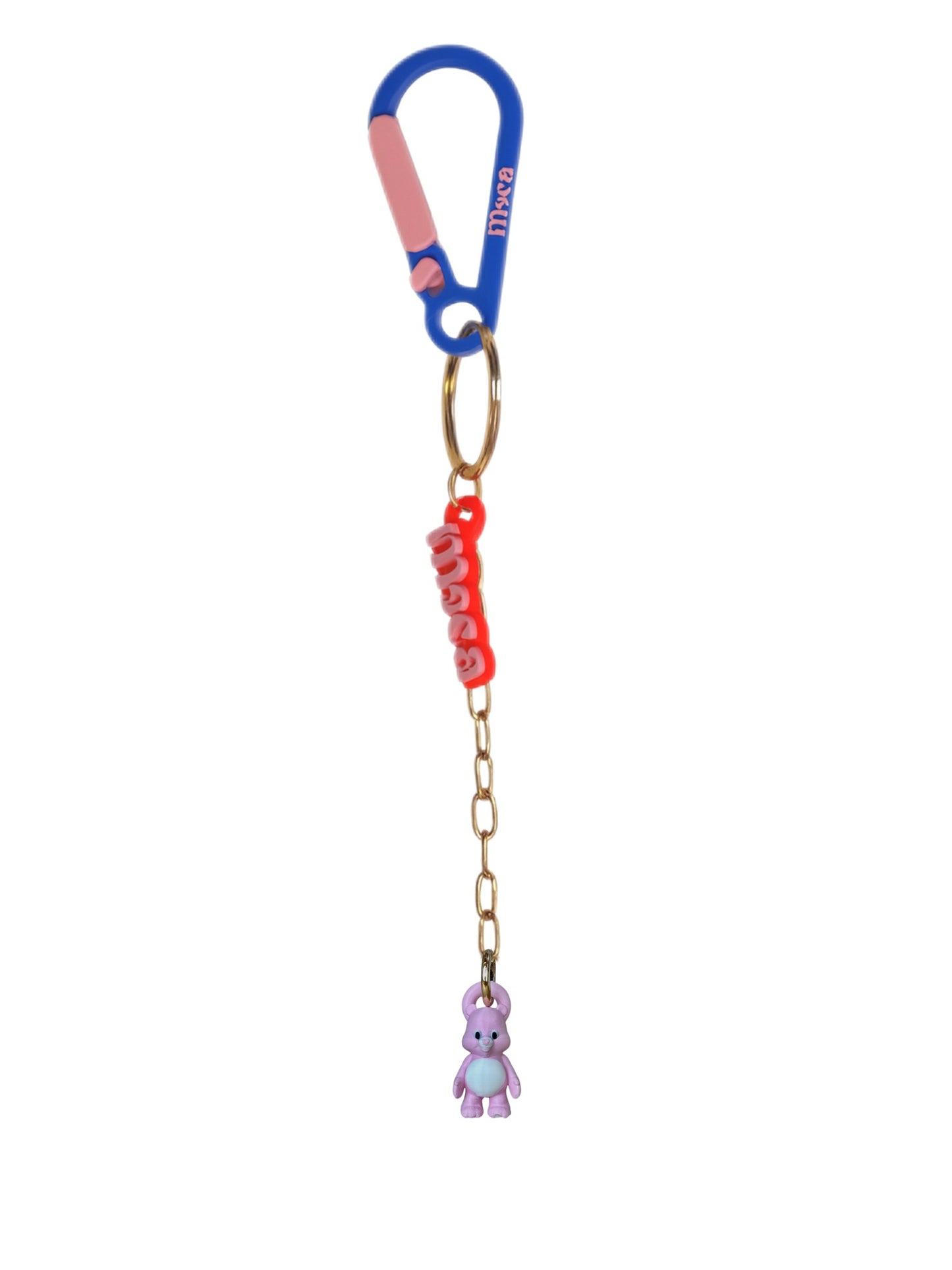 Llavero - Osito Cariñosito Rosado - Pequeño
