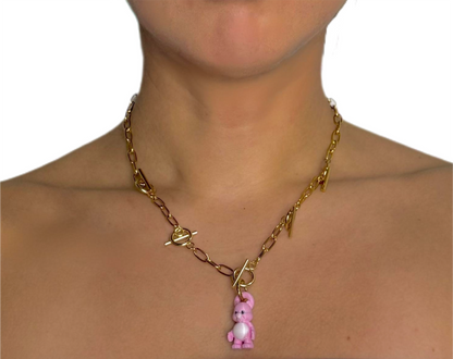 Charm Osito Cariñosito Rosado